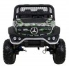 Mercedes Benz Unimog dla dzieci Lakier Moro + Napęd 4x4 + Pilot + Bagażnik + Wolny Start + Radio MP3 + LED